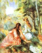 Pierre Renoir, In the Meadow